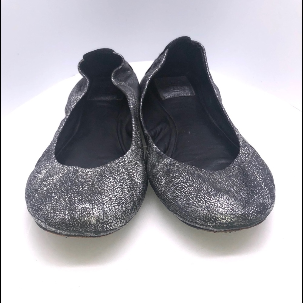 Tory Burch flats leather size 9 M - Picture 5 of 7